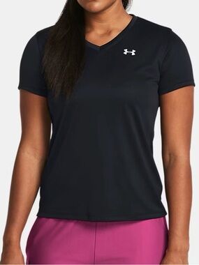 Under Armour Women's Tech V-Neck Short-Sleeve Top  Sz XS. NWT
